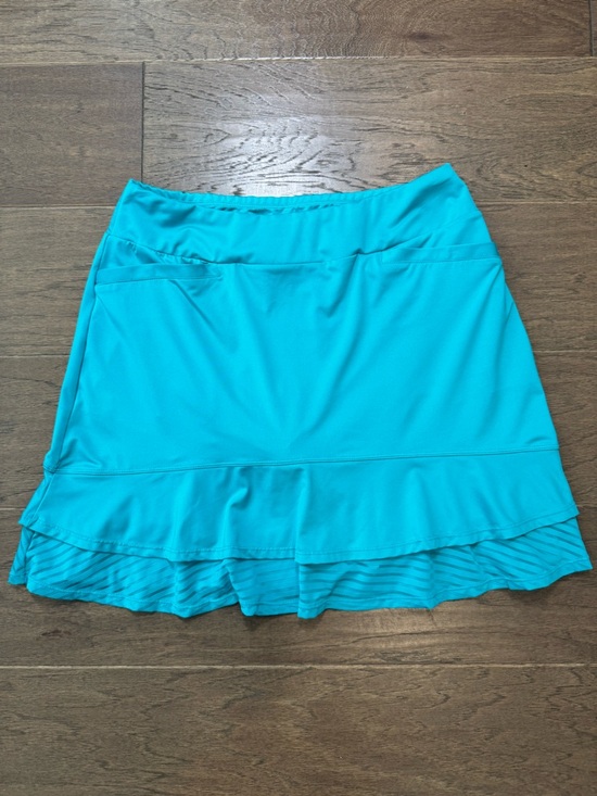 Tail Dresses & Skirts - Tail Golf Skort with Ruffle Hem Teal/Turquoise Skirt Tennis